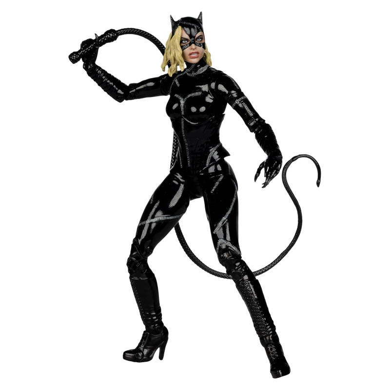 CATWOMAN BATTLE DAMAGE BATMAN RETURNS DC MULTIVERSE DELUXE THEATRICAL EDITION FIGURINE 18 CM