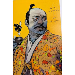 I LOVE COFFEE I LOVE NINJA ZINE SKETCHBOOK KATSUYA TERADA
