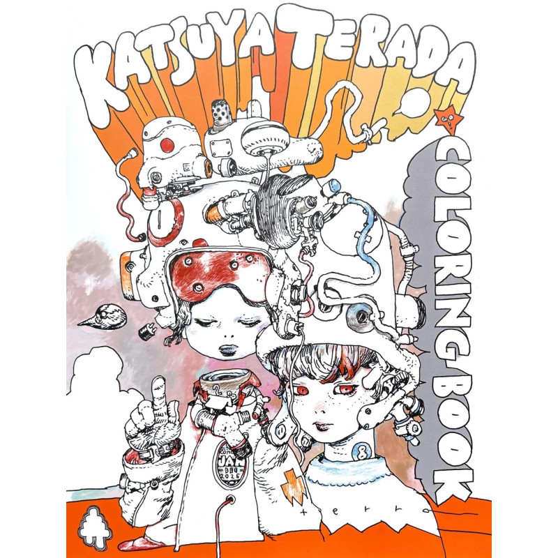 KATSUYA TERADA COLORING BOOK