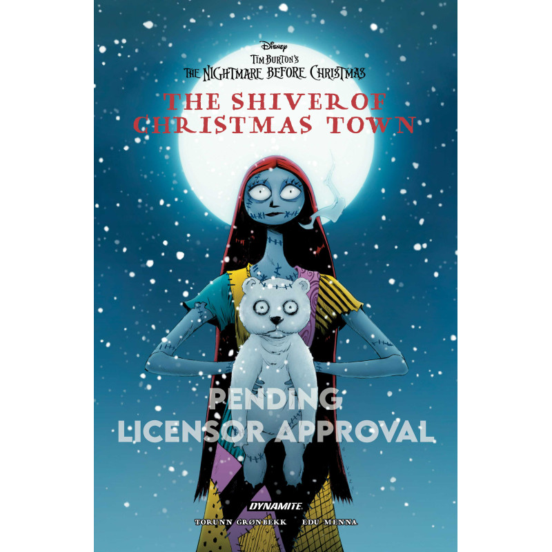 DISNEY TIM BURTONS THE NIGHTMARE BEFORE CHRISTMAS THE SHIVER OF CHRISTMAS TOWN TP