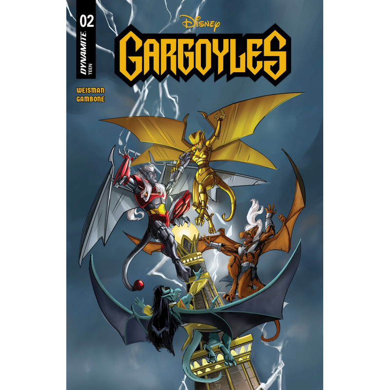 GARGOYLES (2026) 2 CVR C FRANK PAUR VAR