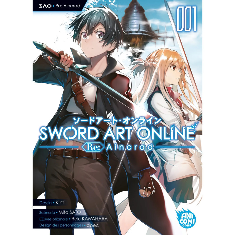 SWORD ART ONLINE RE AINCRAD TOME 01