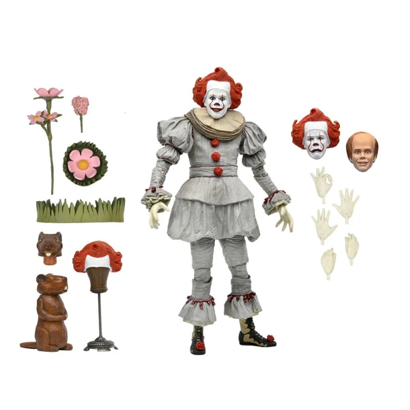 ULTIMATE BOB GRAY AS PENNYWISE WELCOME TO DERRY FIGURINE ULTIMATE 18 CM