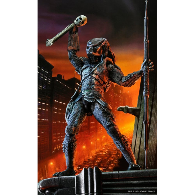 PREDATOR 2 CITY HUNTER POSTER SERIES ACTION FIGURE 18 CM