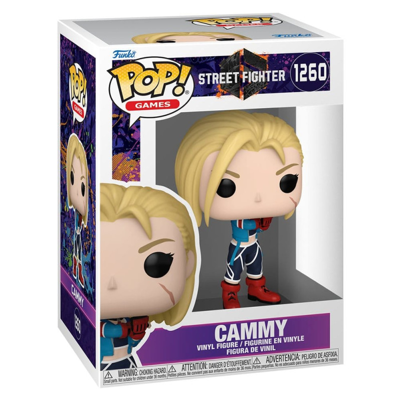 CAMMY STREET FIGHTER 6 POP GAMES VINYL FIGURINE 9 CM