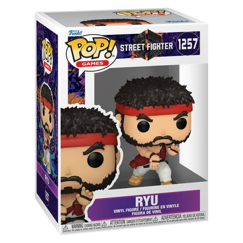 RYU STREET FIGHTER 6 POP GAMES VINYL FIGURINE 9 CM