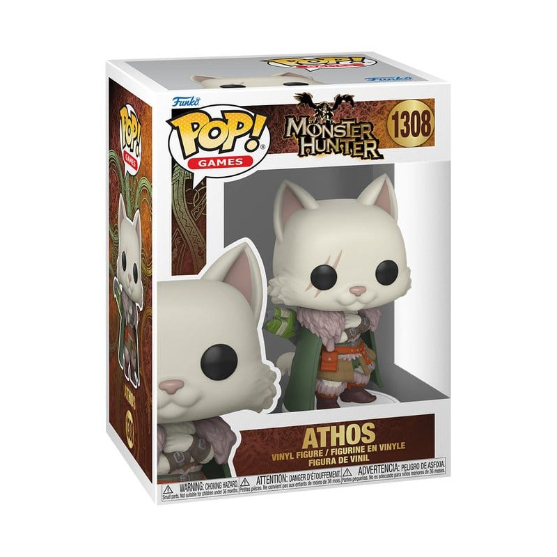 ATHOS MONSTER HUNTER WILDS POP VINYL FIGURINE 9 CM