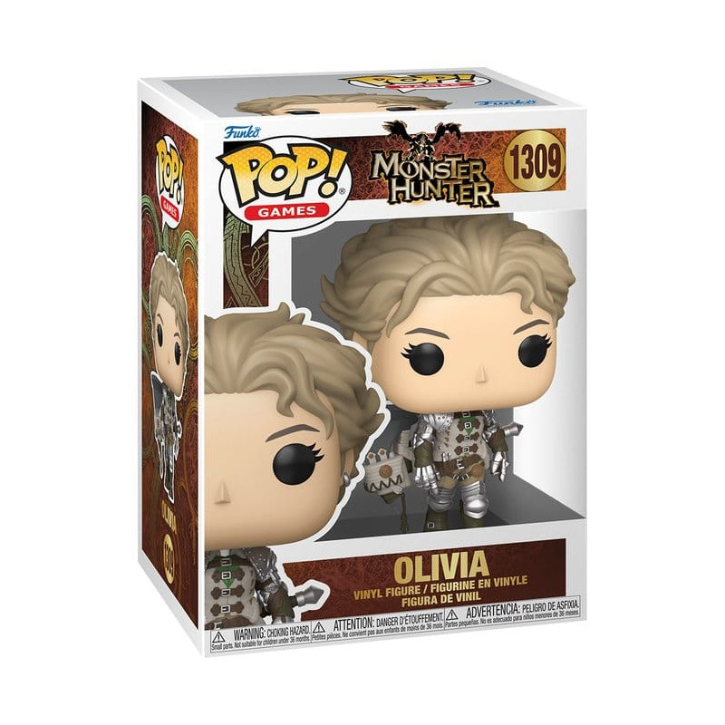 OLIVIA MONSTER HUNTER WILDS POP VINYL FIGURINE 9 CM