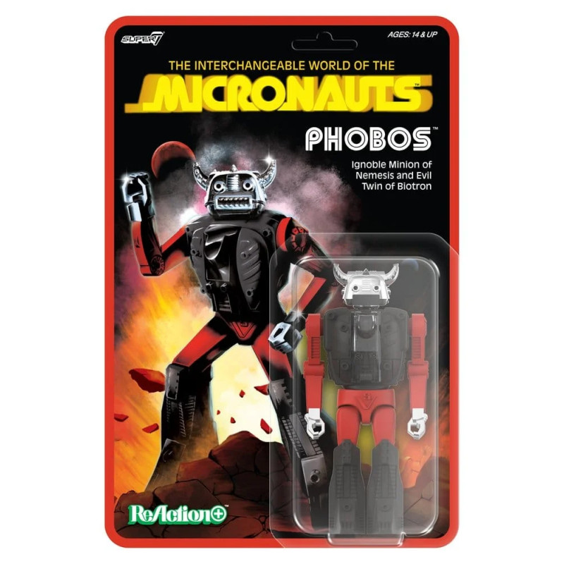 PHOBOS MICRONAUTS REACTION PLUS WV3 ACTION FIGURE 10 CM