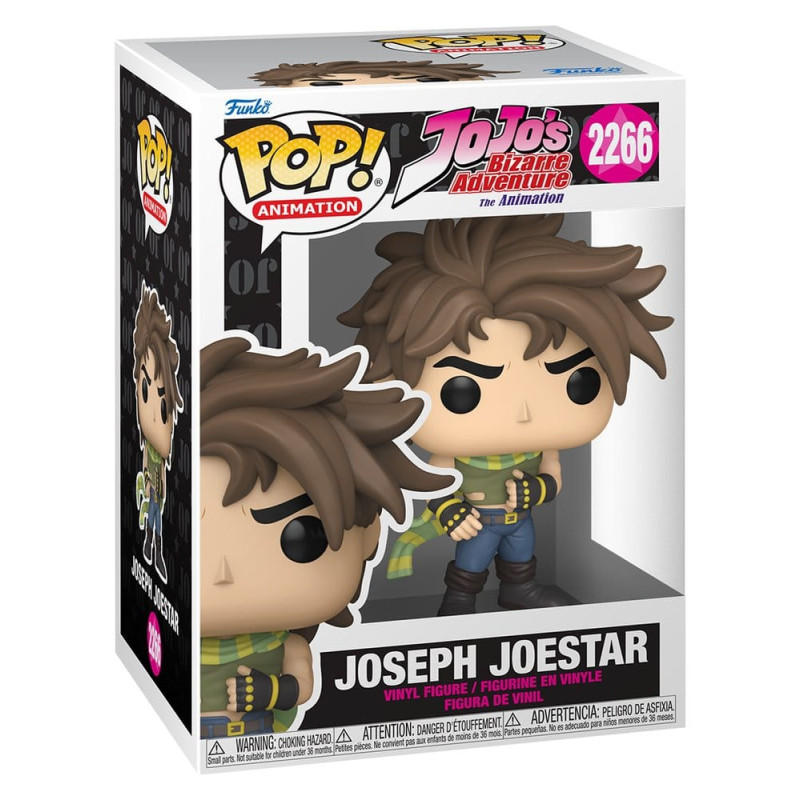 JOSEPH JOESTAR JOJO S BIZARRE ADVENTURE FIGURINE POP ANIMATION VINYL 9 CM