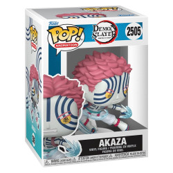 AKAZA DEMON SLAYER KIMETSU NO YAIBA THE MOVIE POP ANIMATION VINYL FIGURINES 9 CM