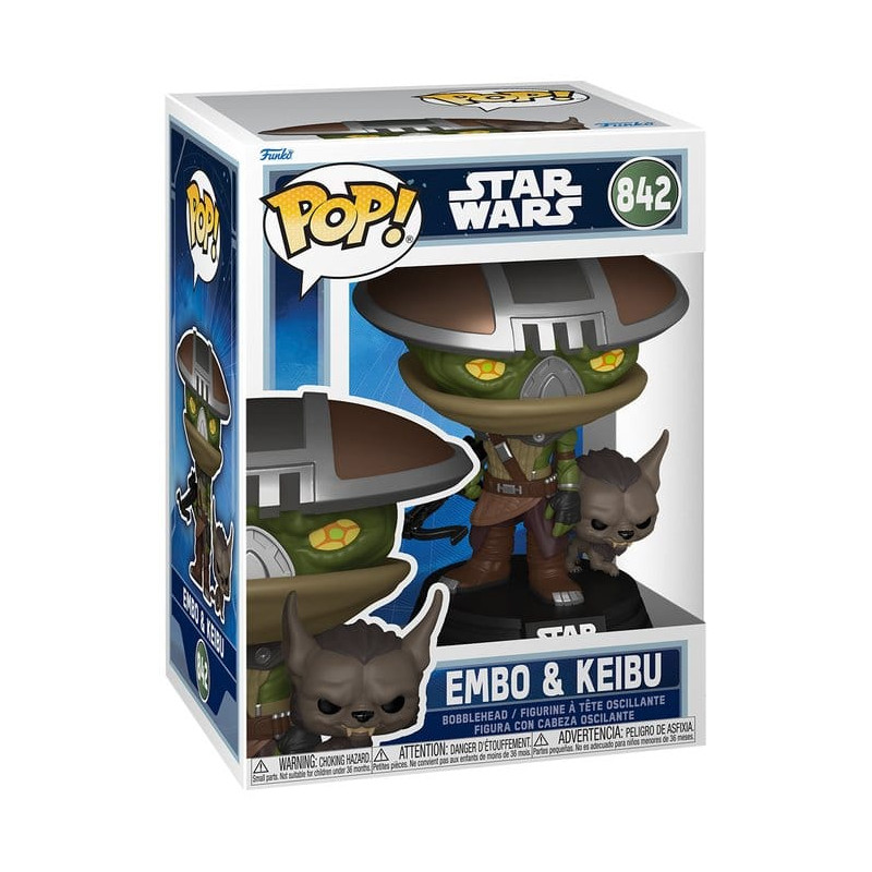 EMBO ET KEIBU STAR WARS POP VINYL FIGURINE 9 CM