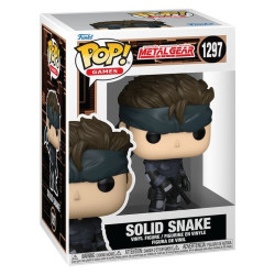 SOLID SNAKE METAL GEAR POP GAMES VINYL FIGURINE 9 CM