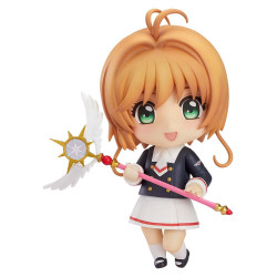 SAKURA KINOMOTO TOMOEDA JUNIOR HIGH UNIFORM CARD CAPTOR SAKURA CLEAR