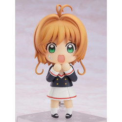 SAKURA KINOMOTO TOMOEDA JUNIOR HIGH UNIFORM CARD CAPTOR SAKURA CLEAR