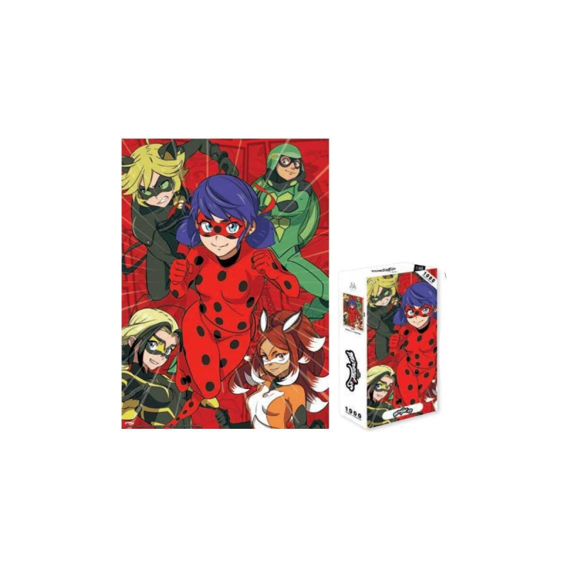 MIRACULOUS PUZZLE PREMIUM COLLECTION 1000 PIECES