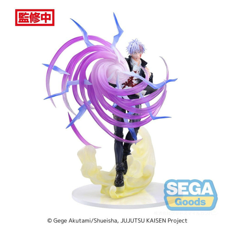 SATORU GOJO HOLLOW PURPLE KYOSHIKI MURASAKI JUJUTSU KAISEN STATUETTE
