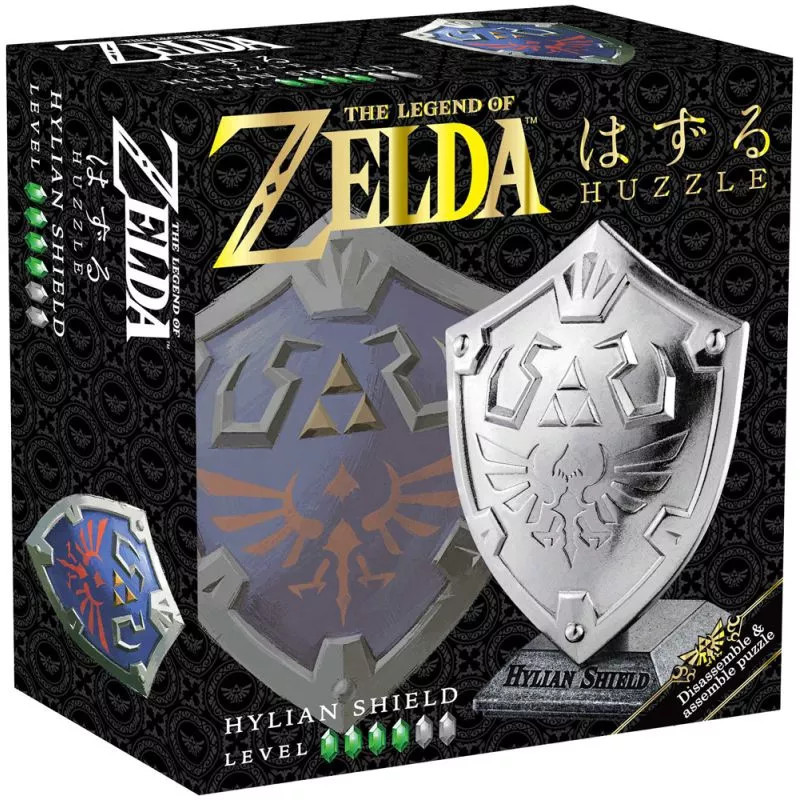 HYLIAN SHIELD CASSE TETE HUZZLE ZELDA DIFFICULTE 4