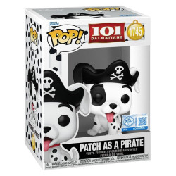 PATCH EN PIRATES LES 101 DALMATIENS POP MOVIES VINYL FIGURINE 9 CM