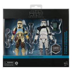 SCARIF STORMTROOPER AND MAGMA TROOPER BATTLEFRONT STAR WARS THE BLACK SERIES FIGURINE 15 CM