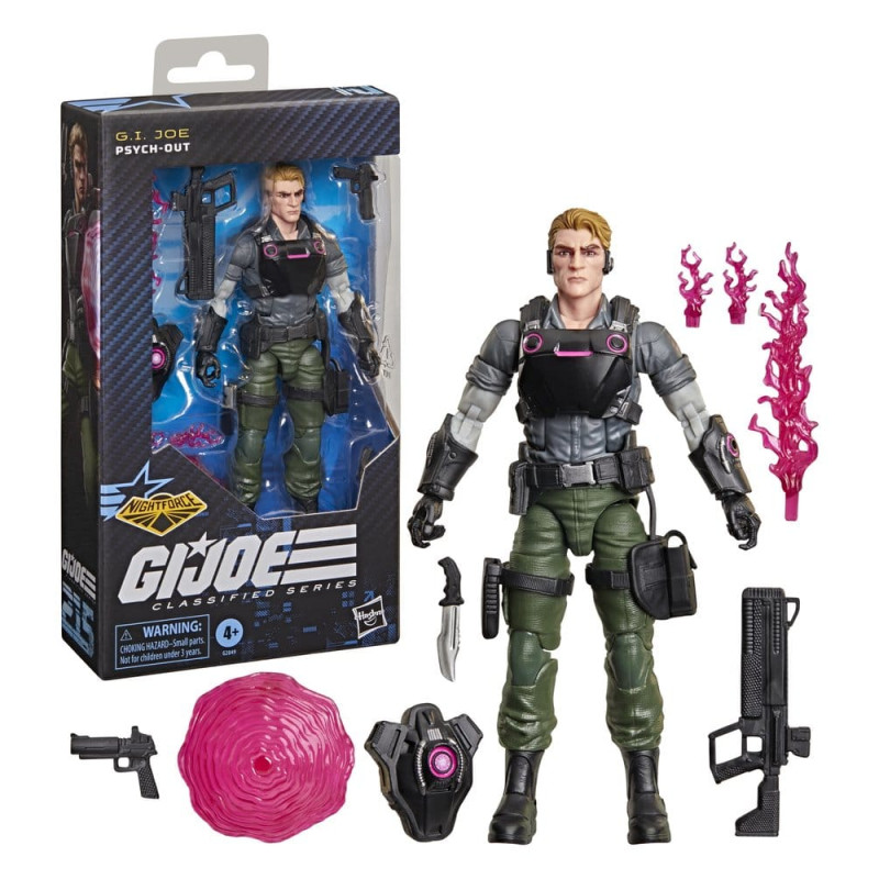 PSYCH OUT NIGHT FORCE GI JOE CLASSIFIED FIGURINE 15 CM
