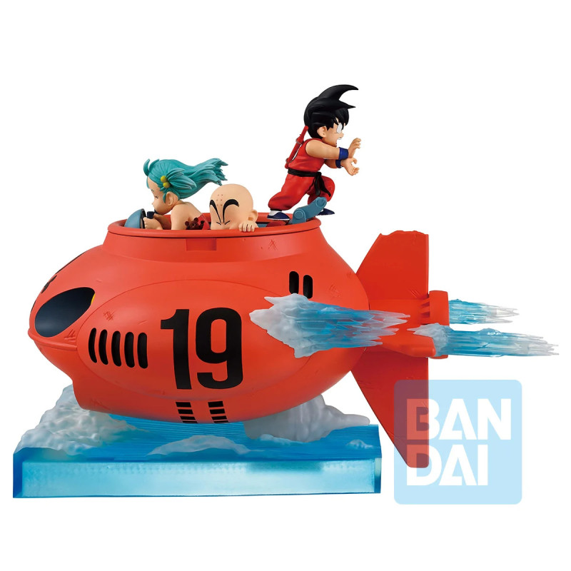 SON GOKU ET BULMA ET KRILLIN DRAGON BALL ICHIBANSHO MASTERLISE FIGURE