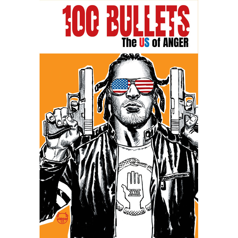 100 BULLETS THE US OF ANGER 6 (OF 8) CVR A DAVE JOHNSON (MR)