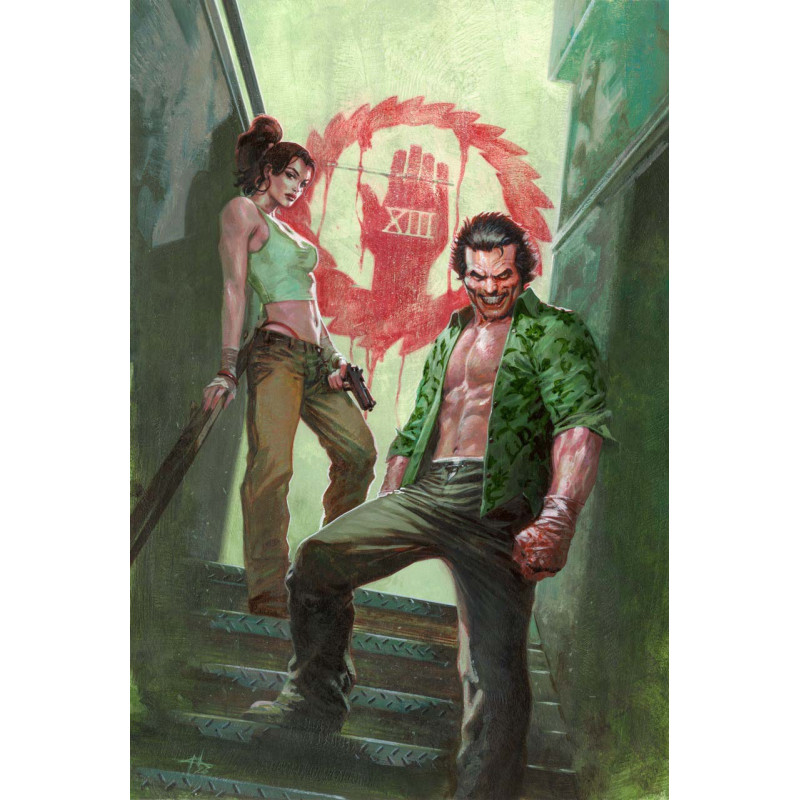 100 BULLETS THE US OF ANGER 6 (OF 8) CVR B GABRIELE DELL OTTO CARD STOCK VAR (MR)
