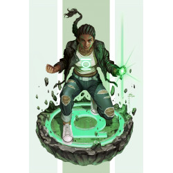 ABSOLUTE GREEN LANTERN 21 CVR B INHYUK LEE CARD STOCK VAR