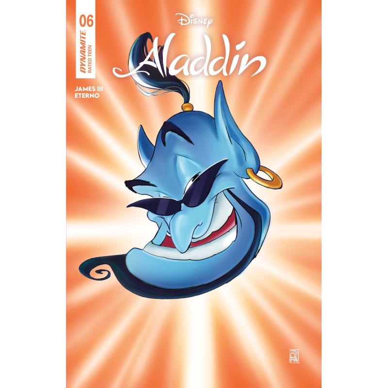 ALADDIN 6 CVR D CARTOON HEAD VAR