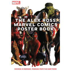 ALEX ROSS MARVEL COMICS POSTER BOOK TP