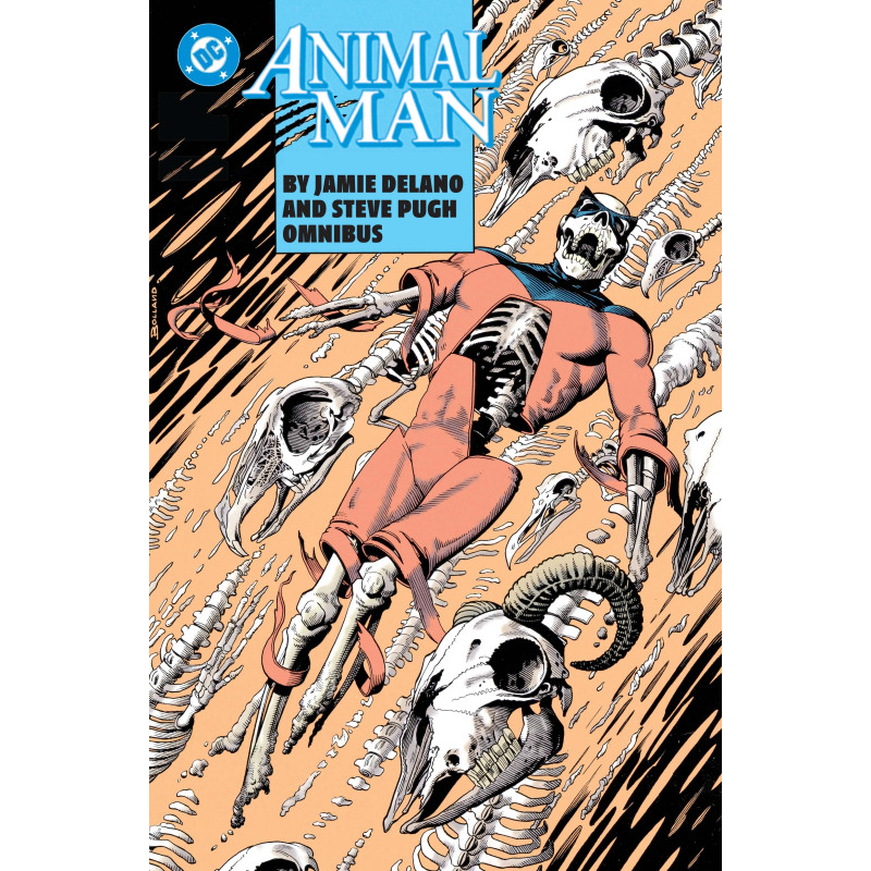 ANIMAL MAN BY JAMIE DELANO AND STEVE PUGH OMNIBUS HC (MR)