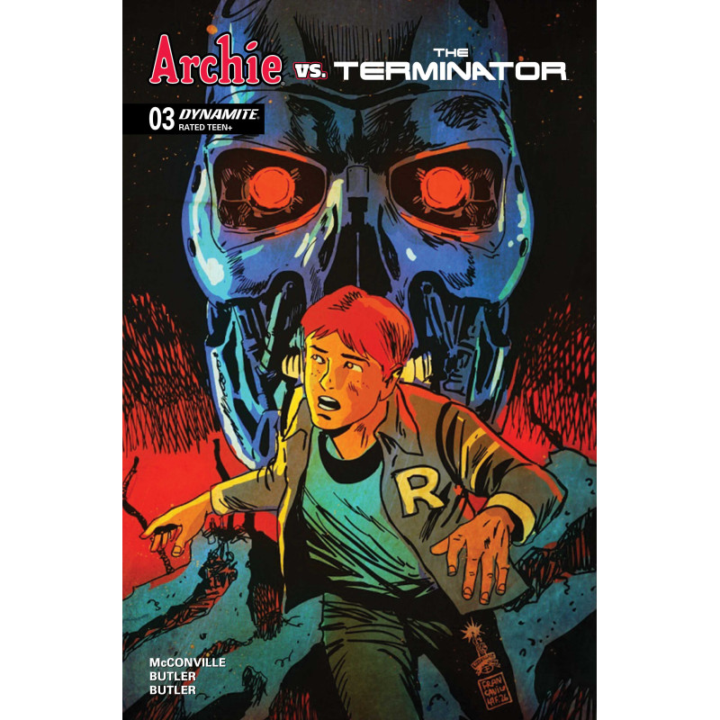 ARCHIE VS THE TERMINATOR 3 CVR A FRANCESCO FRANCAVILLA