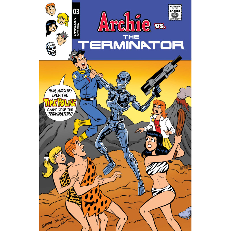 ARCHIE VS THE TERMINATOR 3 CVR D BILL GALVAN VAR