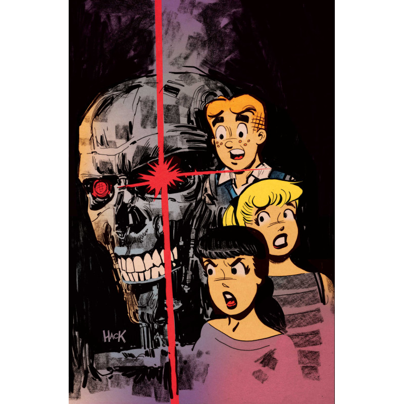 ARCHIE VS THE TERMINATOR 3 CVR F ROBERT HACK LTD VIRGIN VAR