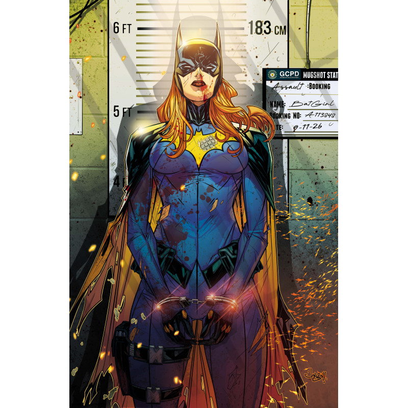 BARBARA GORDON BREAKOUT 8 CVR B JONBOY MEYERS CARD STOCK VAR