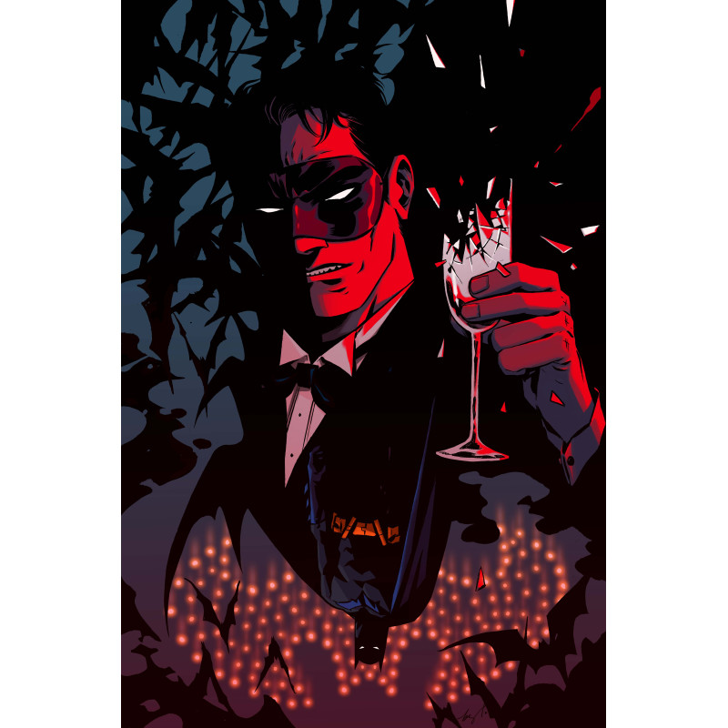 BATMAN 16 CVR D BECKY CLOONAN CARD STOCK VAR