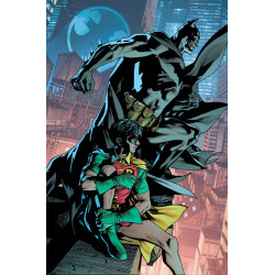 BATMAN & ROBIN YEAR ONE DYNAMIC DUOS 5 (OF 12) CVR C BRYAN HITCH CARD STOCK VAR