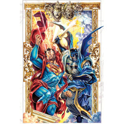 BATMAN SUPERMAN WORLDS FINEST 58 CVR B MARIO FOX FOCCILLO CARD STOCK VAR