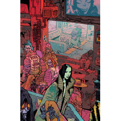 BLADE RUNNER TOKYO NEXUS DIE WITH HONOR 2 (OF 4) CVR D JAKUB REBELKA VIRGIN CARDSTOCK VAR
