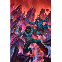 BLADE RUNNER TOKYO NEXUS DIE WITH HONOR 2 (OF 4) CVR E ALAN QUAH VIRGIN CARDSTOCK VAR