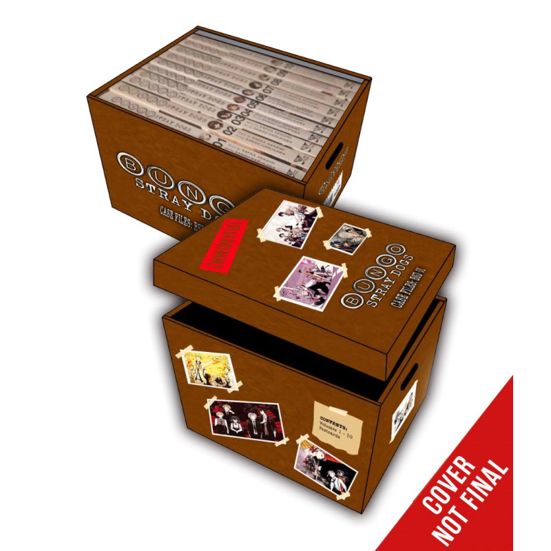 BUNGO STRAY DOGS CASE FILES BSD 01 - 10 BOX SET