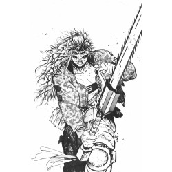 CHAINKATA 2 CVR D DANIEL WARREN JOHNSON RAW ART VAR