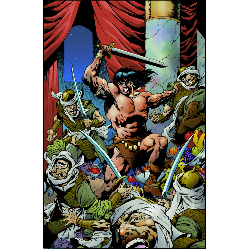 CONAN THE BARBARIAN 38 CVR F AARON LOPRESTI VIRGIN CARDSTOCK VAR (MR)