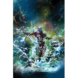 DARK KNIGHTS OF STEEL II 6 (OF 12) CVR D GERALD PAREL CARD STOCK VAR