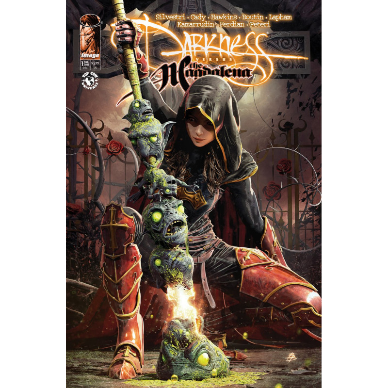 DARKNESS VS THE MAGDALENA 1 (ONE SHOT) CVR A BJORN BARENDS