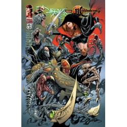 DARKNESS VS THE MAGDALENA 1 (ONE SHOT) CVR B JOE BENITEZ & RICHARD ISANOVE VAR