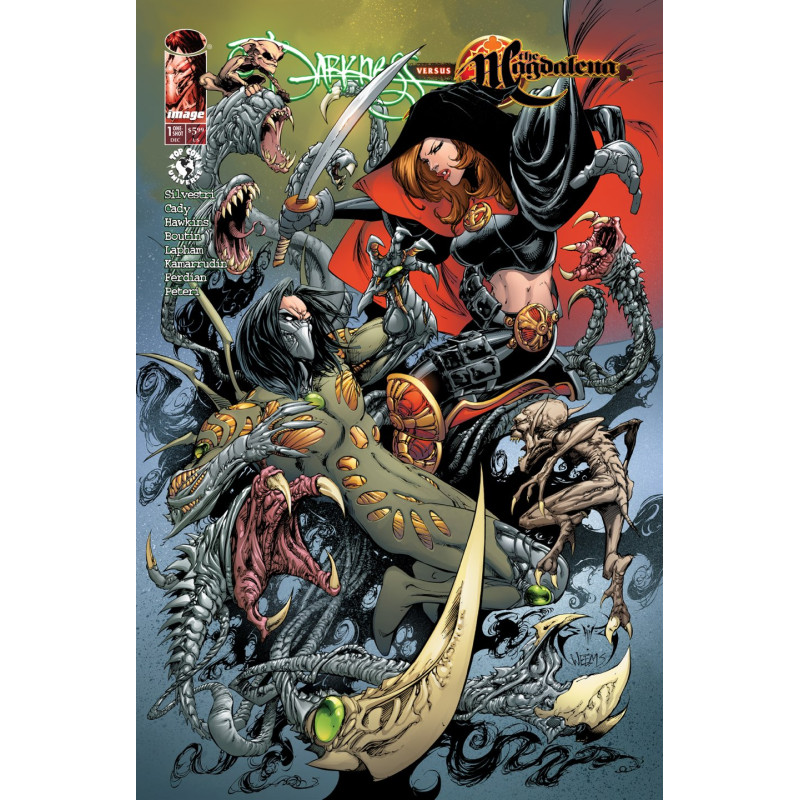 DARKNESS VS THE MAGDALENA 1 (ONE SHOT) CVR B JOE BENITEZ & RICHARD ISANOVE VAR