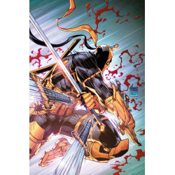 DEATHSTROKE THE TERMINATOR 10 CVR C V KEN MARION CARD STOCK VAR