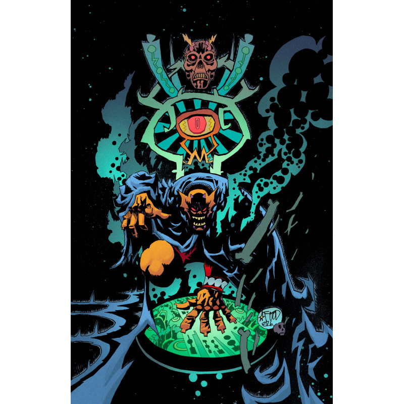 DEMON 3 CVR C JIM MAHFOOD CARD STOCK VAR